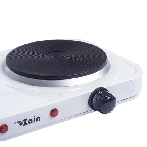 Zain Electric Double Hot Plate 2000W – Dual Burner
