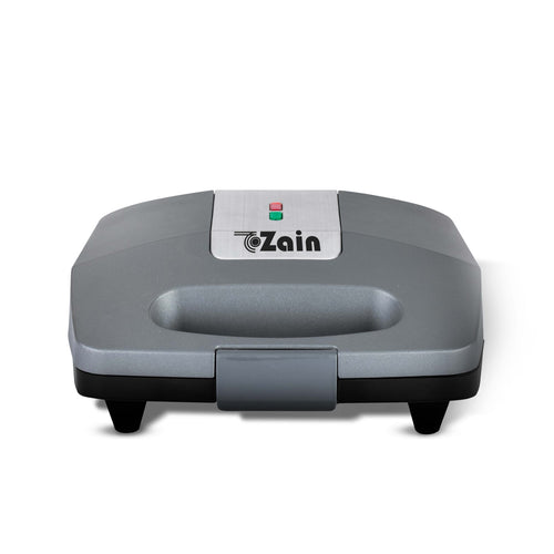 Zain 3 in 1 Sandwich and Grill Maker - Grey